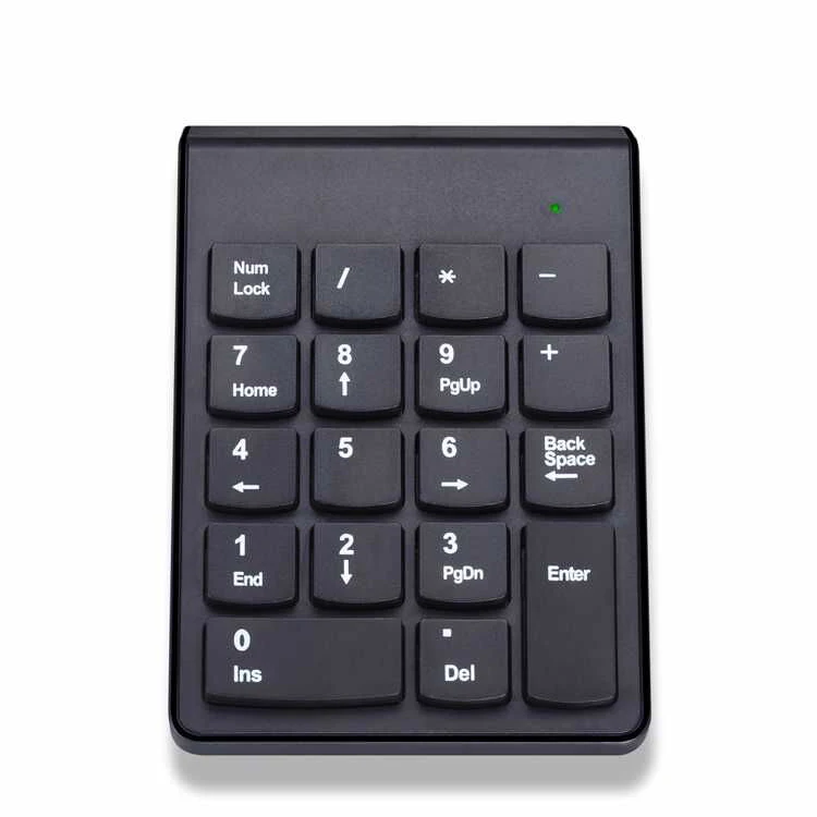 wireless keyboard Basix мини Беспроводной цифровая клавиатура Usb Numpad 18 клавиш цифровой клавиатуры Для IMac/MacBook Pro портативных ПК Тетрадь Desktop - Цвет: wireless keyboard