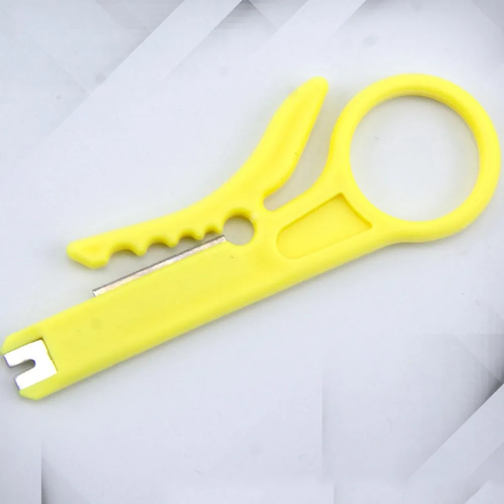 

Practical Network UTP Cable Cutter Stripper Plier Punch Down Hand Tools Easy Use Mini Portable Simple Data Cable Wire Plier