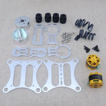 

2 Axis Brushless Camera Gimbal Mount Kit + 2pcs 2208 Motors for Gopro Hero 3 DJI Phantom Walkera QR X350