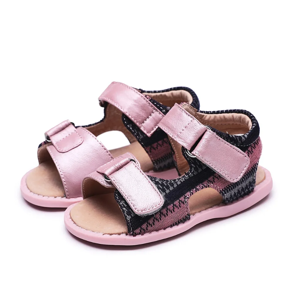TipsieToes стиль моды случайные мальчики девочки для ребенка обувь дети Нескользящие Детские сандалии 21024