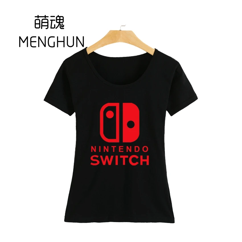 ホットな新ゲームコンソールロゴスイッチロゴ印刷tシャツ良いギフトゲームファンボーイフレンドシャツスイッチtシャツac374 T Shirt Print T Shirtgifts T Shirts Aliexpress