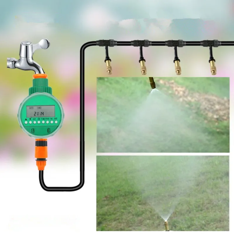 Buy 10/15/25m Micro Drip Irrigation With Timer Plant