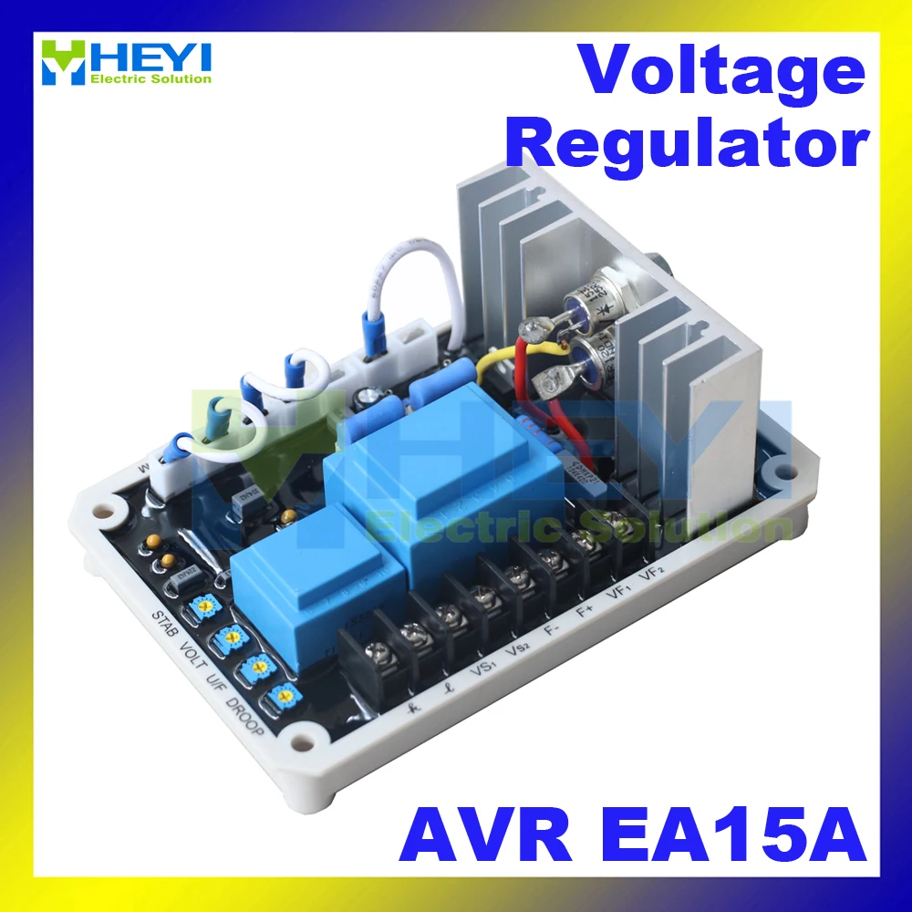 

EA15A Generator Automatic Voltage Regulator 15 Amp 3 Phase Sensing