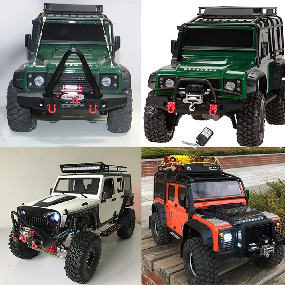 RC Winch w/ Remote Controller Receiver for 1/10 Traxxas HSP Redcat RC4WD Tamiya Axial SCX10 D90 HPI Crawler Car Toys Kid | Игрушки и