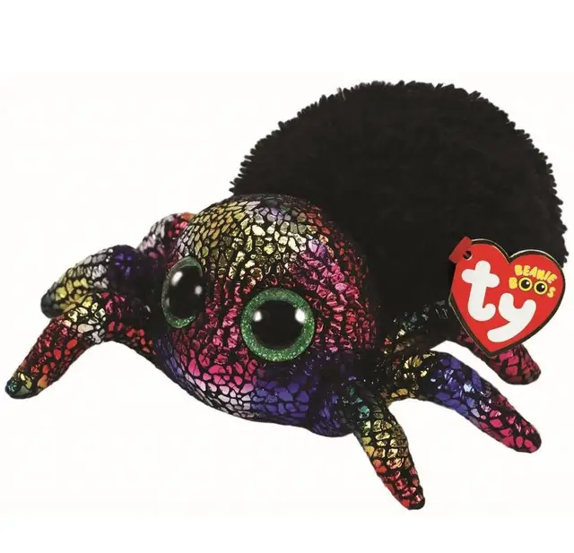 6" TY Beanie Boos Halloween Creeper Hairy Leggz Spider Glubschi Eye