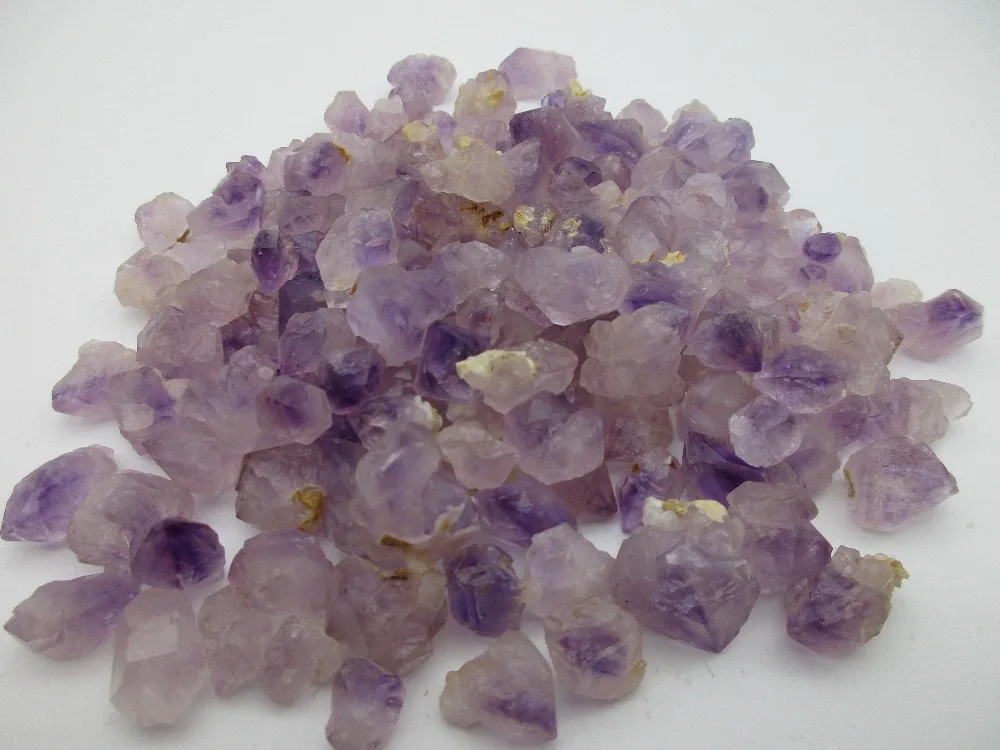 50g Natural Amethyst Skeletal Quartz Point Crystal Cluster Healing Specimen Stones Minerals Home Desk Aquarium Decor | Дом и сад