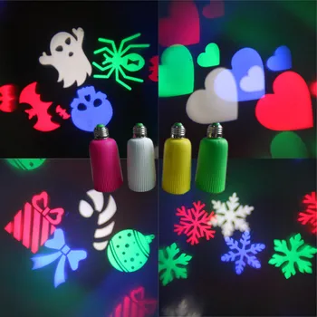 

LED stage lighting lamp rotating graphics graphics projection lamp celebration party family party effect of light festival