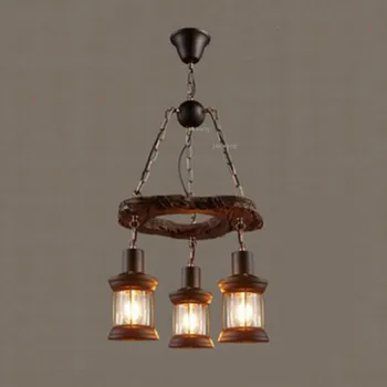 

American Vintage Led Pendant Lamp Lights Hanging Lamp Hanglamp Light Fixture Modern Hanging Ceiling Lamps Chandelier Lighting