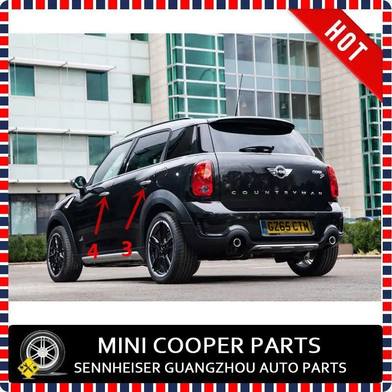 Авто Запчасти стиль MINI Ray дверные ручки крышки украшения для MINI Cooper, MINI Countryman, MINI R60(4 шт./компл