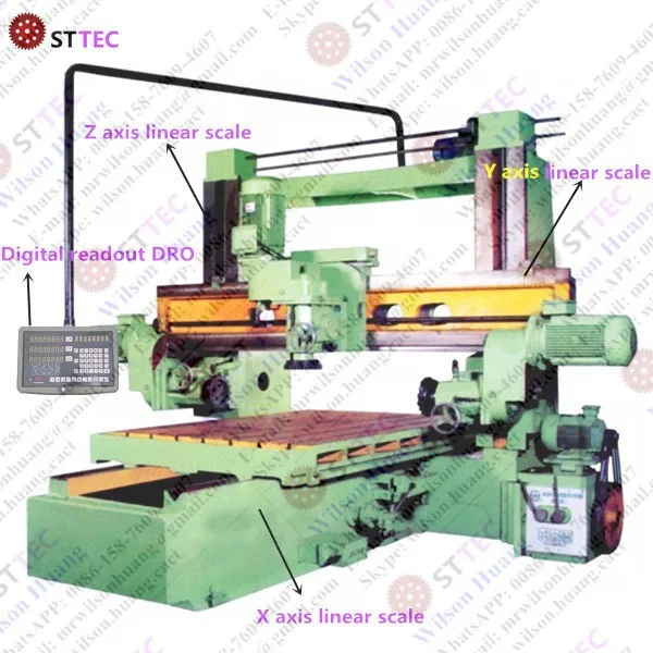 Высокая точность 3 оси дрель/токарный станок/фрезерный станок цифровая индикация DRO и 3 шт. линейные весы/линейные датчики система dro
