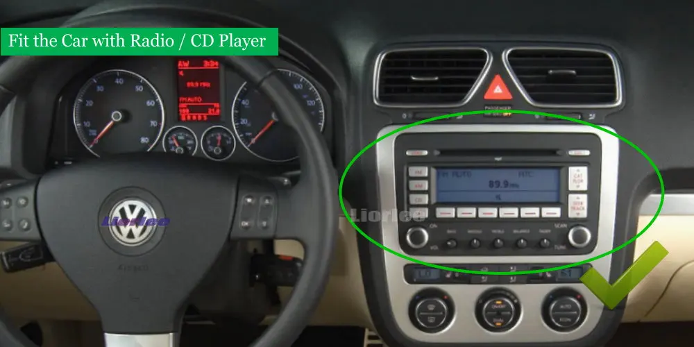 Perfect Carplayer Android System Core A53 PX5 9" HD IPS LCD Screen For Volkwasgen VW Eos 2006~2015 Radio Player GPS Navi Multimedia 3