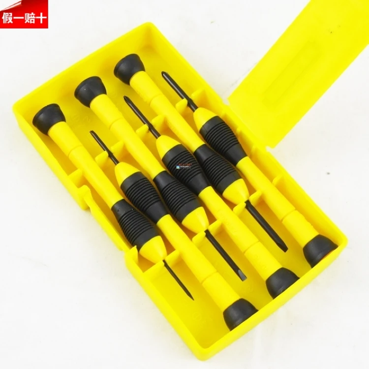 Stanley 6 piece precision screwdriver set disassemble tool watch