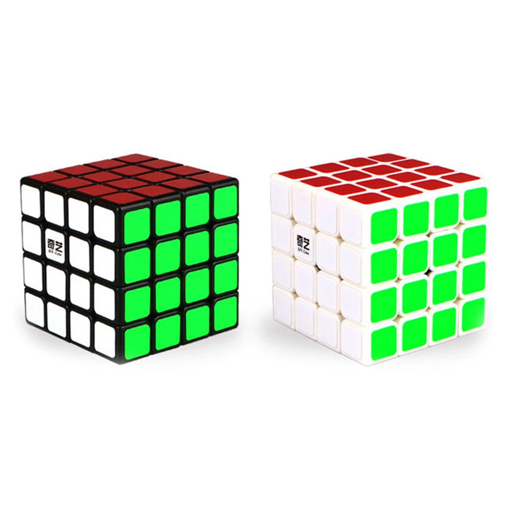 Qiyi MoFangGe Ци Юань 4x4 Magic Cube Скорость игра-головоломка кубики обучающие игрушки для детей Рождественский подарок