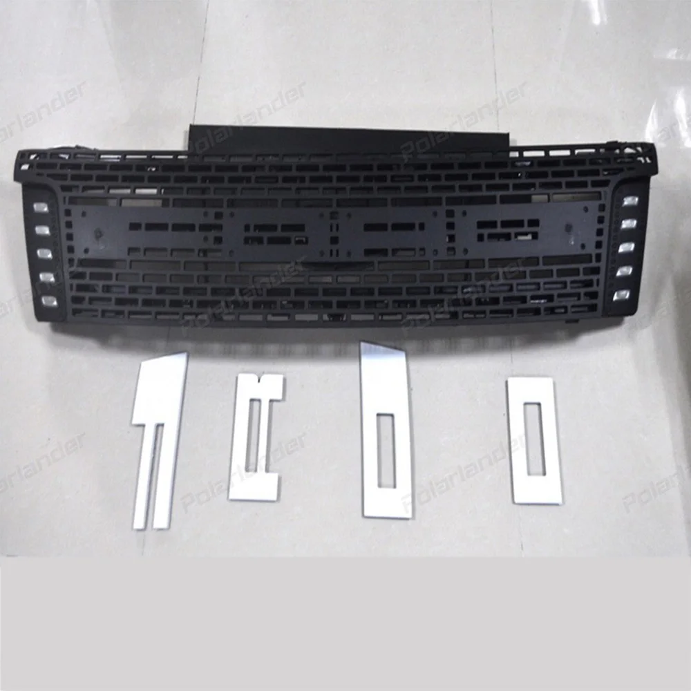 Ranger grill LED для ford Racing grilleABS черный Передний гриль отделка пикап 2012 2015|ranger grill|front