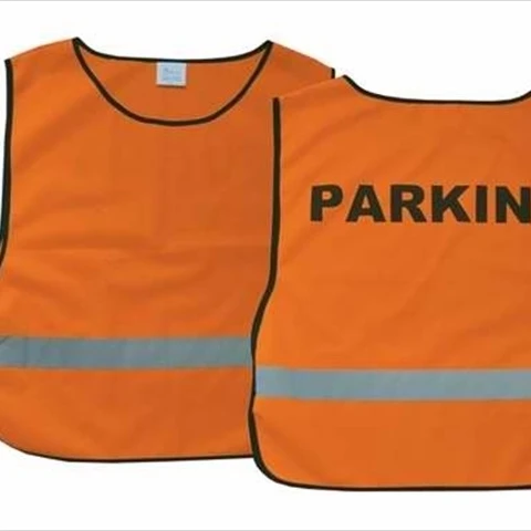 Swanson Christian Supply 44101 Safety Vest Parking Extra Large Orange (1)