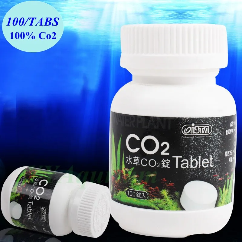 100PCS ISTA CO2 Tablet Carbon dioxide Planted Tablets 2 hours dissolve