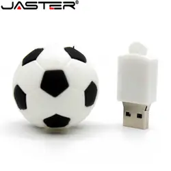 JASTER промо Мини мультфильм usb-накопитель для внешнего хранения данных 2,0 4 ГБ 8 ГБ 16 ГБ 32 ГБ 64 Гб футбол Примечания USB флэш-накопитель