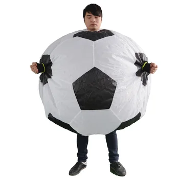 

World Cup Soccer Inflatable Costume Women&Man Fancy Performance Props Adult Halloween Carnival Purim Party Cosplay Outfits