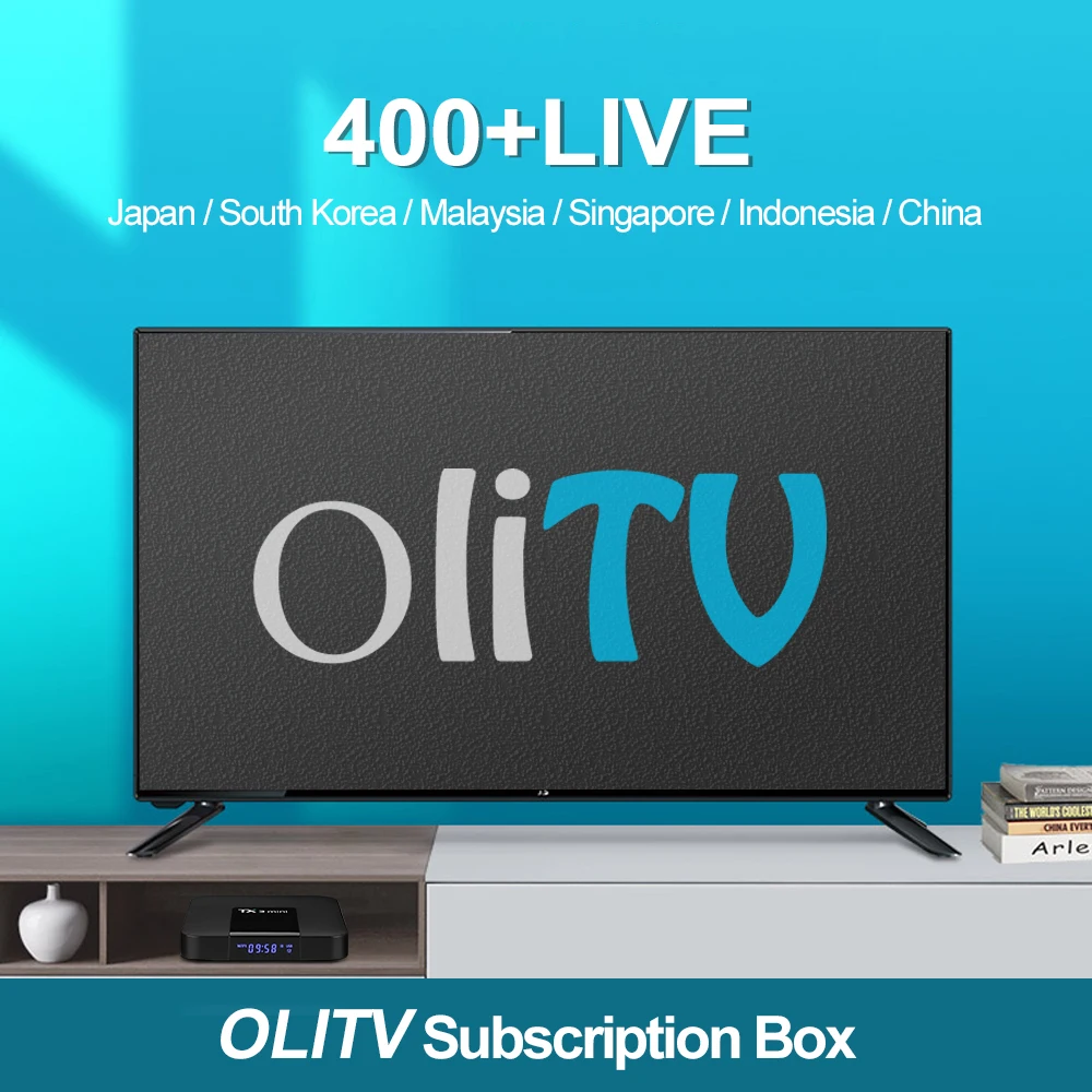 

TVpao OLITV Asian Channels Japanese India USA Vods IPTV subscription yearly Renew for Android Box
