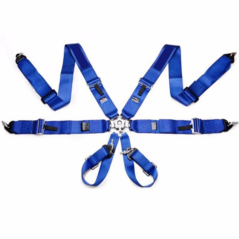 New Seat Belts with 6 Point 3"Seat Belt Racing Harness safety belt seat