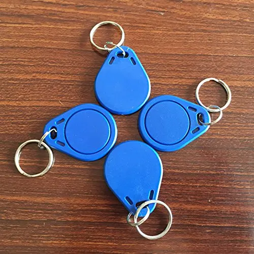 13.56MHz Smart IC Blue MF Classic® 1K Proximity Induction Tags Keychain Access control card key