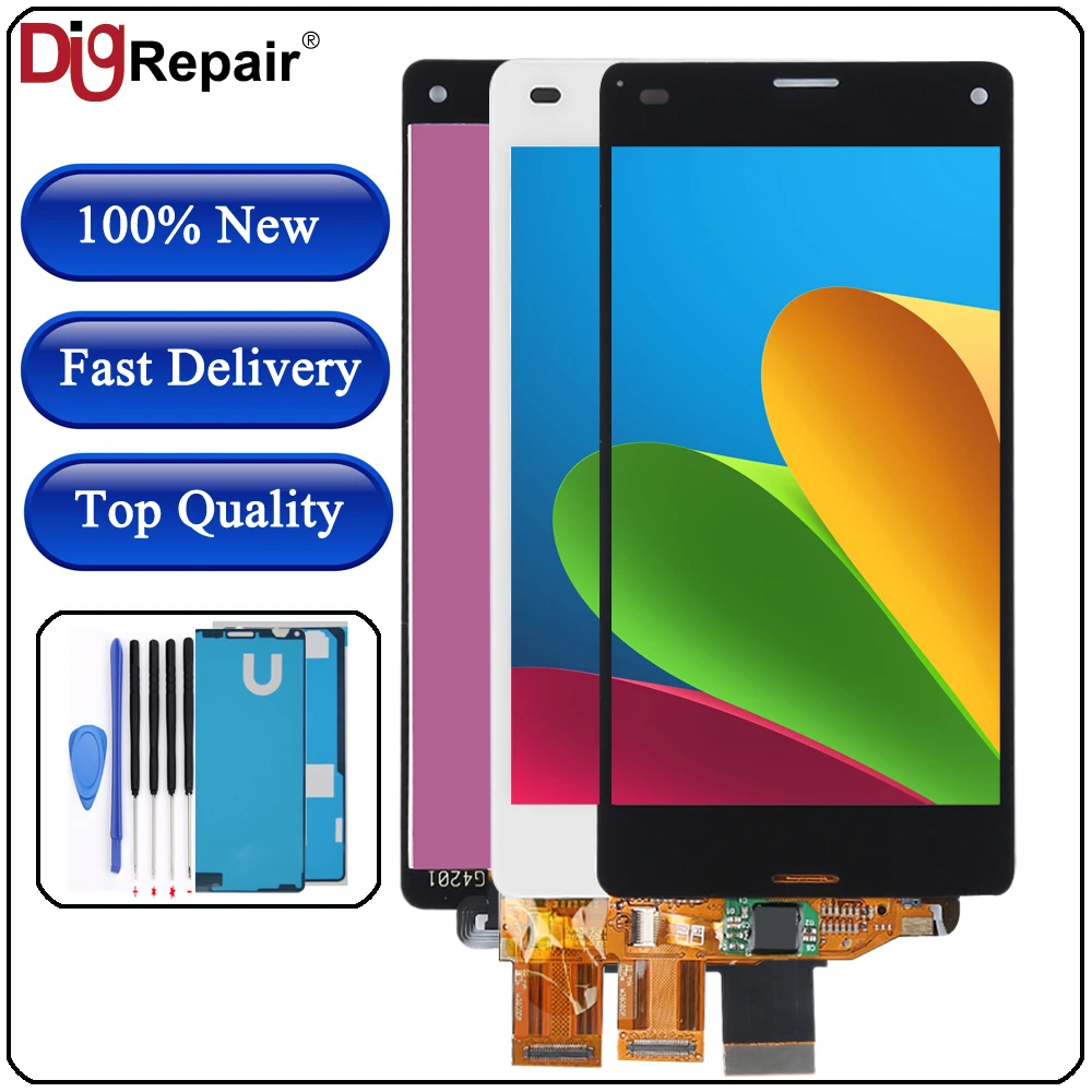 

4.3 inch z3 Compact screen For SONY Xperia Z3 Mini Compact D5803 D5833 LCD Display Touch Screen Digitizer Replacement Parts
