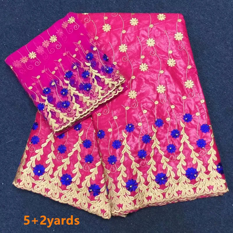 

African Riche Getzner fabric with Embroidery Bazin lace beaded fabric for dress African lace fabric f1qzA255
