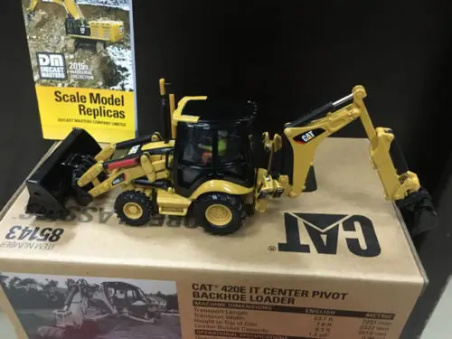 Caterpillar Cat 420E его центр сводные экскаватор-погрузчик масштаб 1/50 по литья под давлением мастеров DM85143