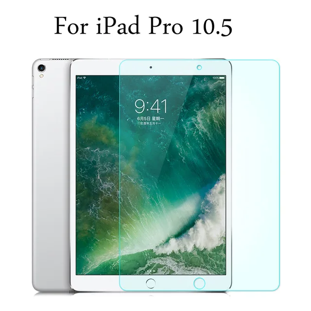 

For iPad Pro 10.5 A1701 A1709 Steel film Tablet Screen Protection Toughened Tempered Glass membrane