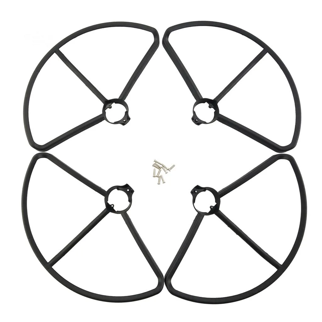 Propeller Props & Guard Cover Rings & Brushless Motors Set for MJX B2C B2W Bugs 2 RC Drone Quadcopter