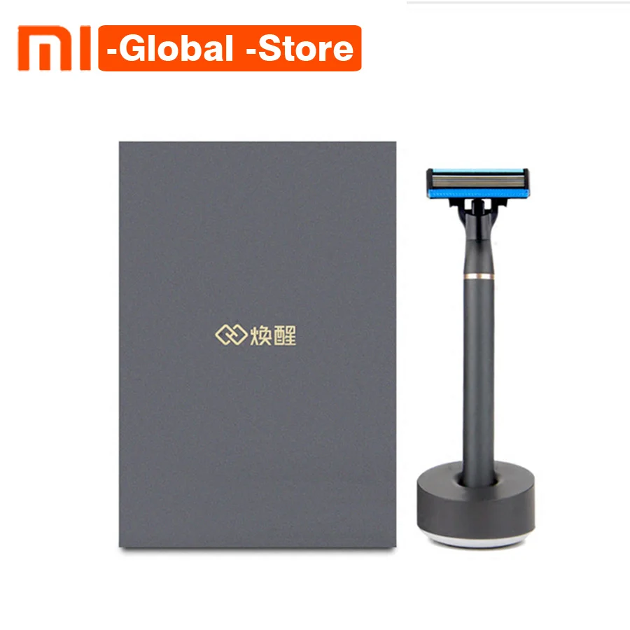 

Original Xiaomi shaver 3in1 A Sets Men Razor 7 in 1 Sets H600 Manual Magnetic Replaceable Beard Shaving Best Gift For Men