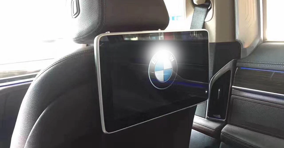Top 11.6 Inch Screen TV In Ther Car headrest DVD Player Auto LCD Android Monitor For BMW 2016 BMW X5 F15 Rear Entertainment System 0