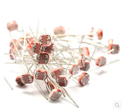 

Resistors 10PCS/LOT 5528 photosensitive resistance/photoelectric switch element/photoelectric detecting element / 5 mm