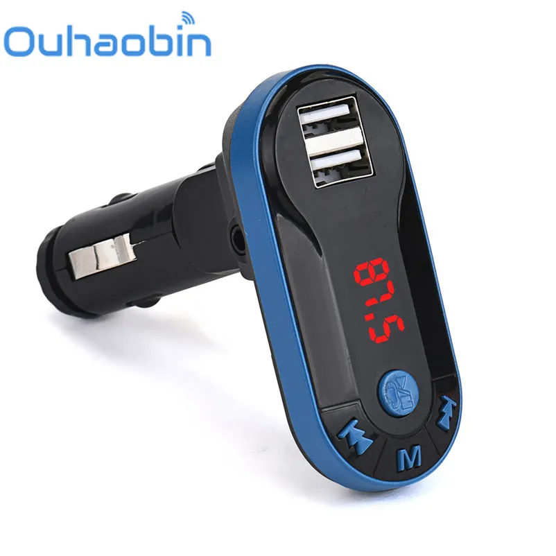 

Ouhaobin Bluetooth Wireless FM Transmitter MP3 Player Handsfast Car Kit USB TF SD Remote Gift Sep 30 Dropship/Wholesale