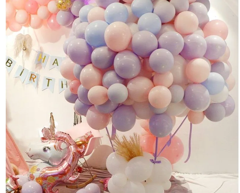 

40PCS 10inch Macaroon Series Colorful Latex Balloons Inflatable Kid Toy For Home Wedding Party Decoration Birthday Party Supplie