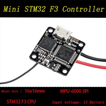 

1PC Mini STM32 Flight Controller MPU-6000 SPI Gyro Compatible with FrSKY Receiver Spare Parts for RC Micro Drone Aircraft