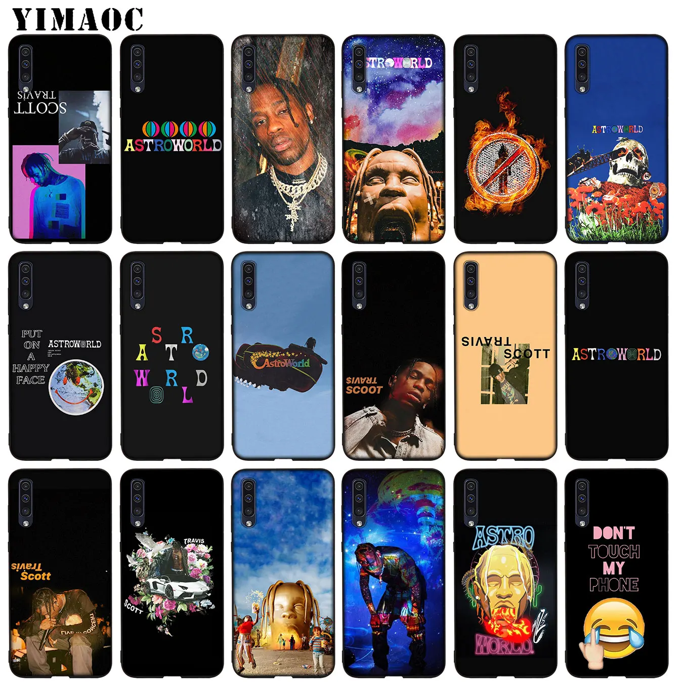 

YIMAOC travis scott astroworld Soft TPU Silicone Case for Samsung Galaxy A70 A60 A50 A40 A30 A20 A10 A50S A40S A30S A20S A10S
