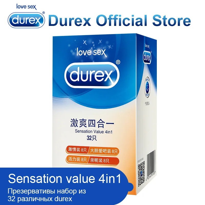 Durex Sensation Value Premium Condom Sex Toys with Lubricant Addicted