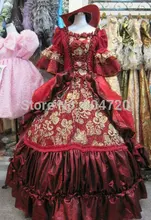 GT-115 1860S Victorian Sweet Lolita/Civil War Southern Belle Ball Gown Scarlett dresses Sz US 6-26 XS-6XL