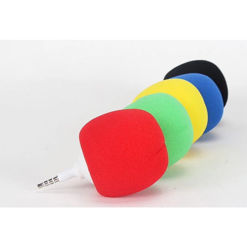 Портативный цветной 3,5 мм проводной мини-динамик Aux аудио разъем Музыка Губка мяч динамик для мобильного телефона планшета ПК Ramdom color