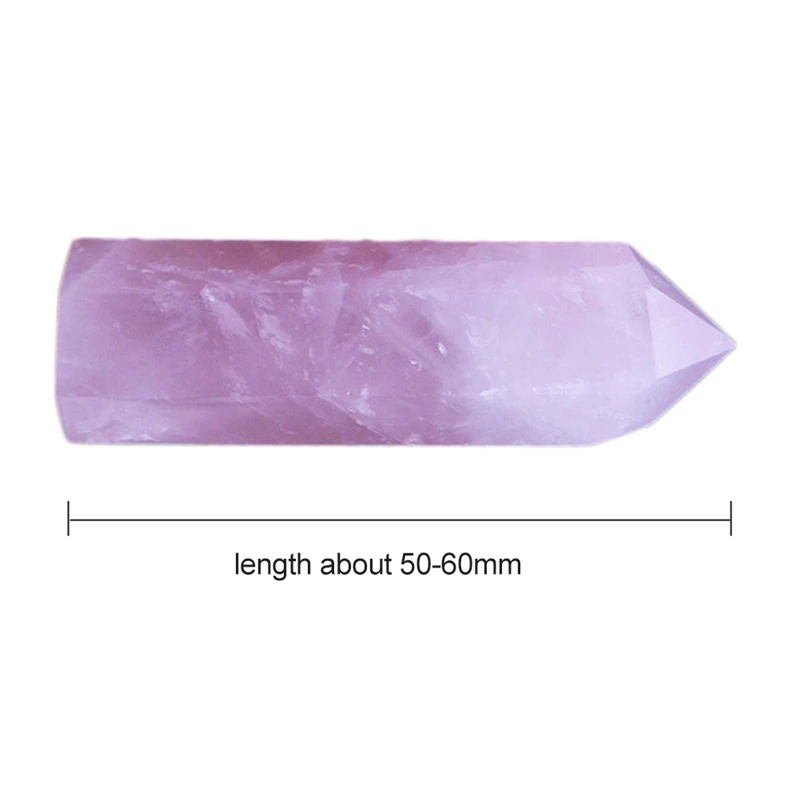 Натуральная полосатая цветная флюоритовая, Хрустальная, натуральный флюоритовый кварц, кристаллический камень, точечная лечебная палочка с шестигранной палочкой - Цвет: as picture  C