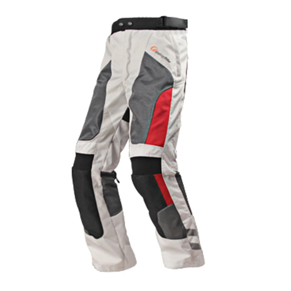 Зимняя мотоциклетная куртка мужская водонепроницаемая ветрозащитная мотоциклетная куртка для езды на мотоцикле одежда Защитное снаряжение Одежда - Цвет: Beige pants