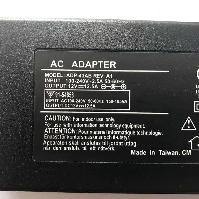 PICO BOX DC ATX PSU HTPC Mini PCAC адаптер питания постоянного тока 12 В 150 А 5 Вт выход 2 мм x вилка