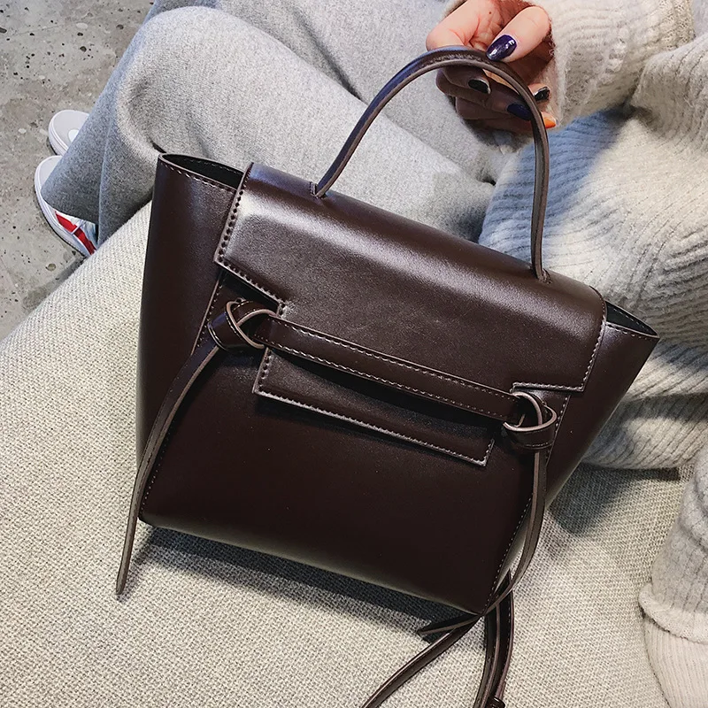 

Women's Fashion Leather Simple Solid Handbag brand design Shoulder Bags Crossbody Bags Messenger Bags for Female bolso mujer