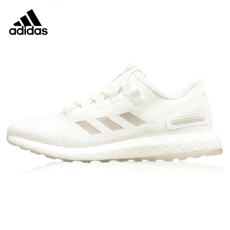 

ADIDAS Pure BOOST Women's Running Shoes, White, Shock Absorption Wear-resistant Breathable Lightweight S80981
