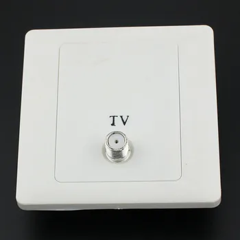 

Digital cable television multimedia concatenated F concatenated terminal panel TV socket Cable socket