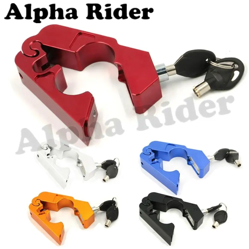 Universal CNC Motorcycle Handlebar Grip Throttle Lock Dirtbike Brake