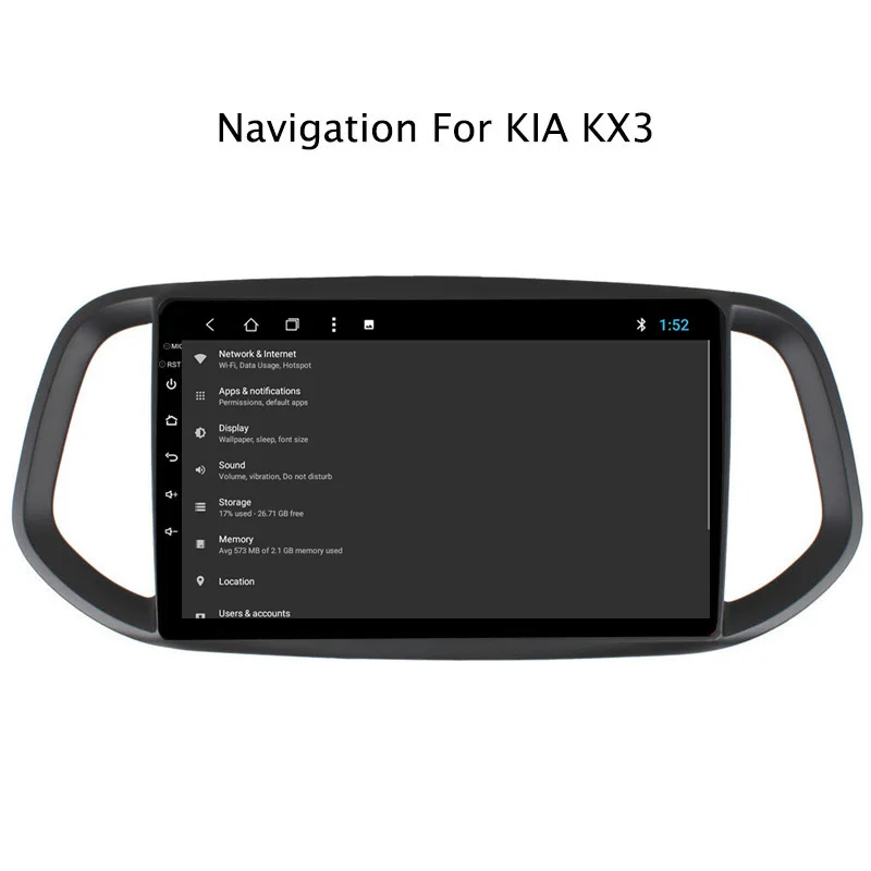Clearance NAVITOPIA 10.1inch 2G RAM 32G ROM Android 8.1 Car DVD Multimedia GPS Navigation for Kia KX3 2015 2016 2017 6