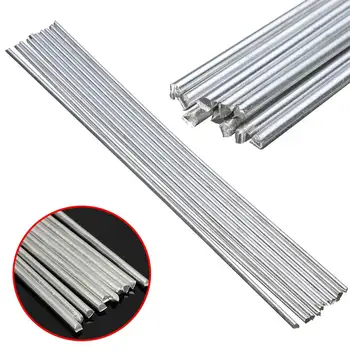 

Hot Sale 10Pcs 3.2mmx 230mm Aluminum Temperature for Welder Machine Repair Working Welding Rods Low Tool