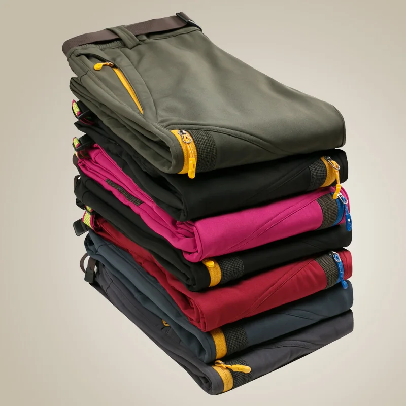 LXIAO 2018 nuevo invierno de lana pantalones de senderismo de los hombres al aire libre Camping impermeable Deporte Pantalones de deporte de Trekking pantalones Plus tamaño L-7XL LXIAO 2018 nuevo invierno de lana pantalones de senderismo de los hombres al aire libre Camping impermeable Deporte Pantalones de deporte de Trekking pantalones Plus tamaño L-7XL